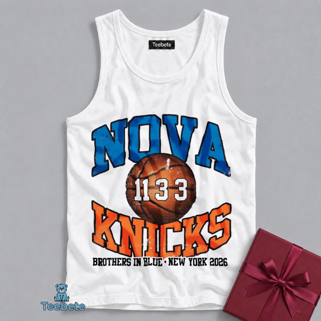 Nova Knicks Villanova Brotherhood Basketball Playoffs Tanktop Nova Knicks Villanova Brotherhood Basketball Playoffs Tanktop