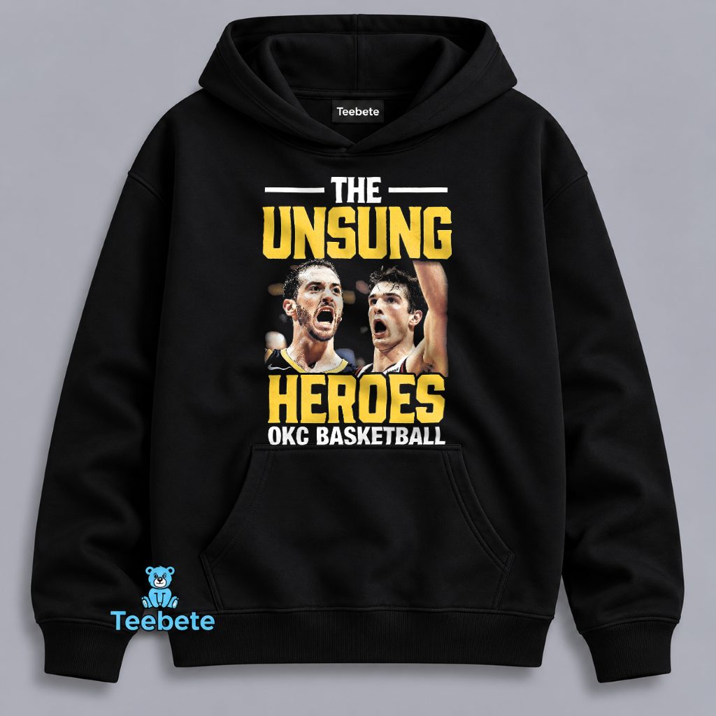 OKC Thunder Unsung Heroes Playoff Hoodie OKC Thunder Unsung Heroes Playoff Hoodie