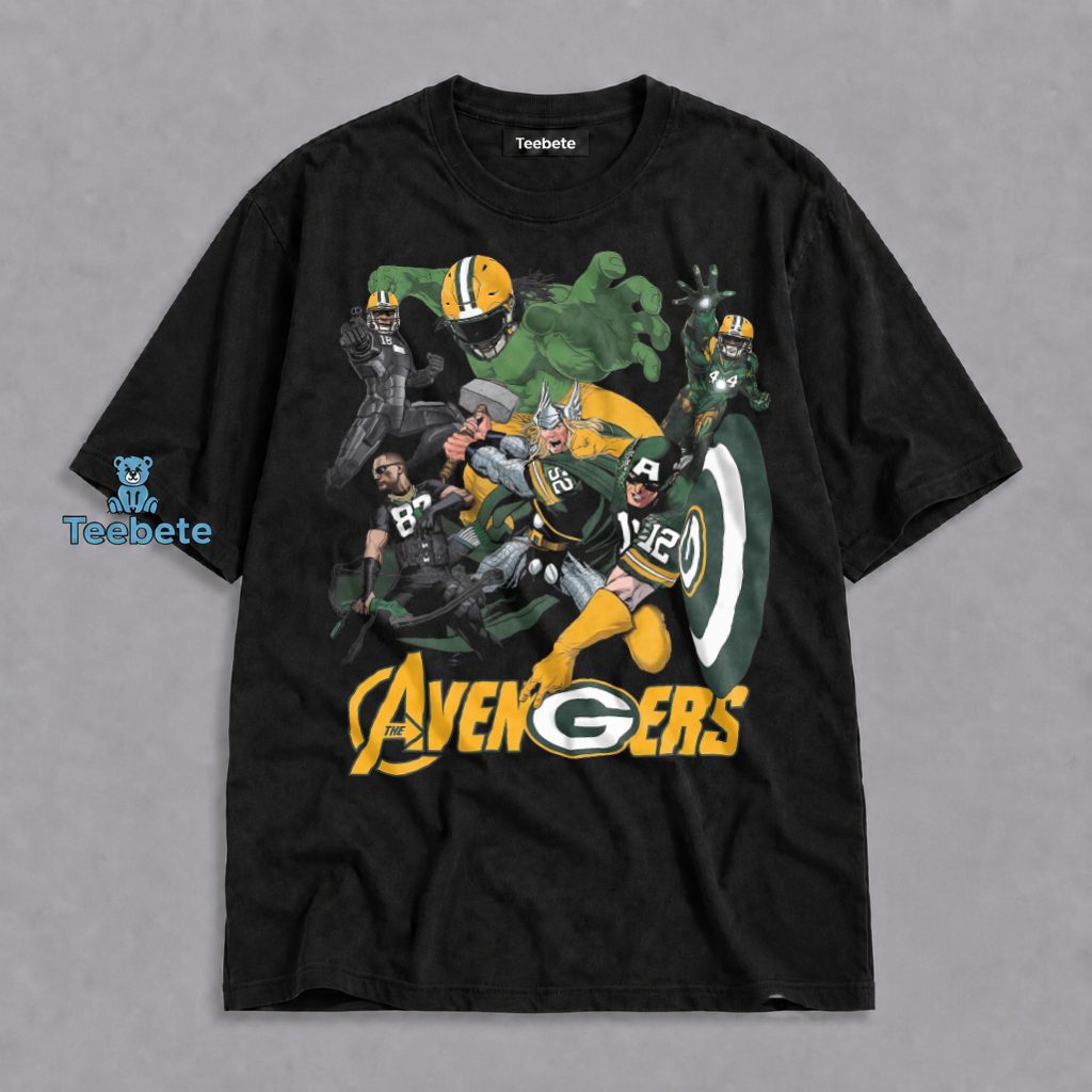 Packers Avengers Hulk Thor Iron Man Captain America Fan Shirt