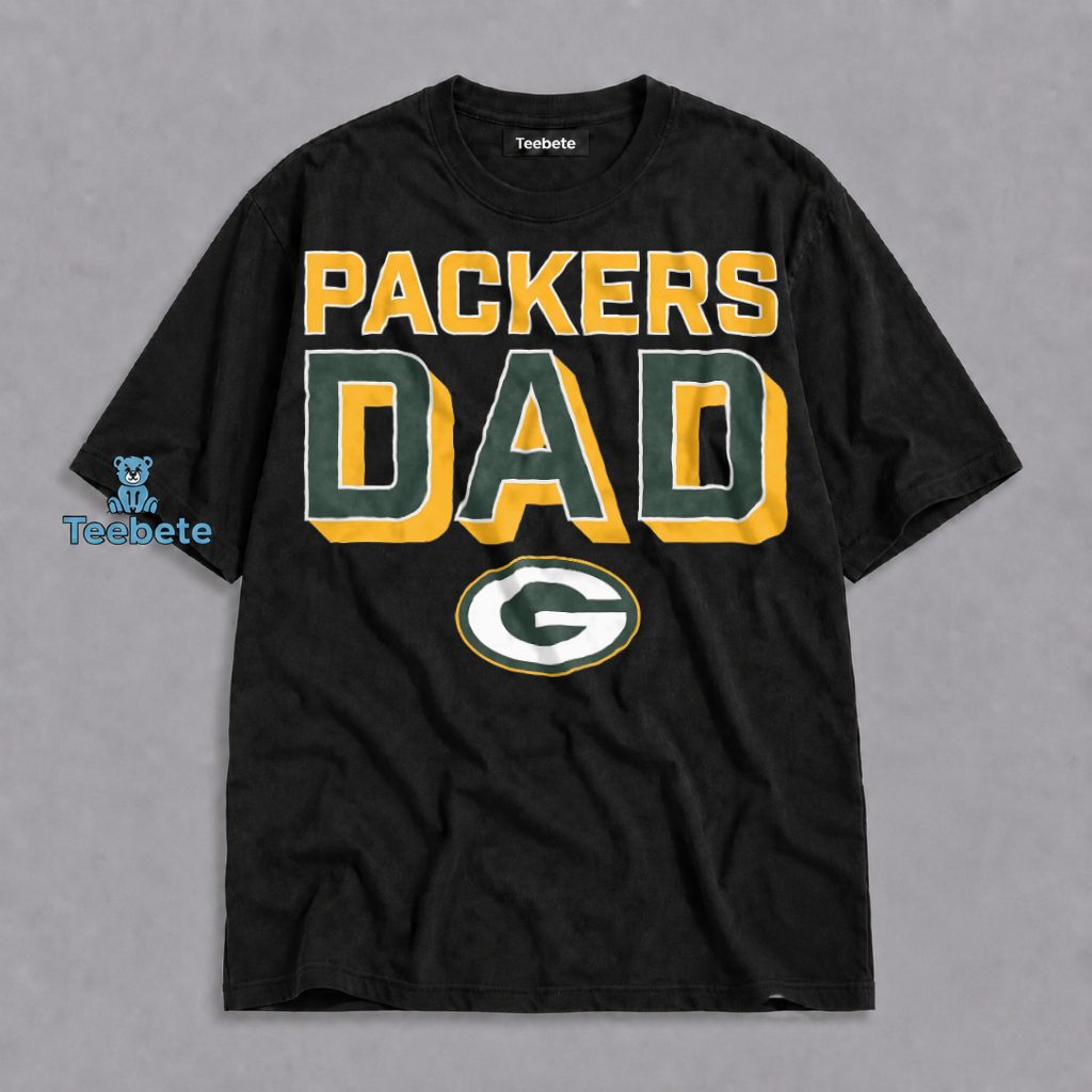 Packers Dad Green Bay Football Lover Gift Shirt
