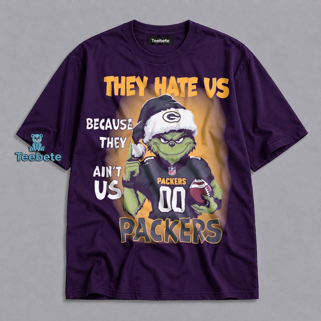 Packers Grinch They Hate Us Cause They Ain’t Us Shirt