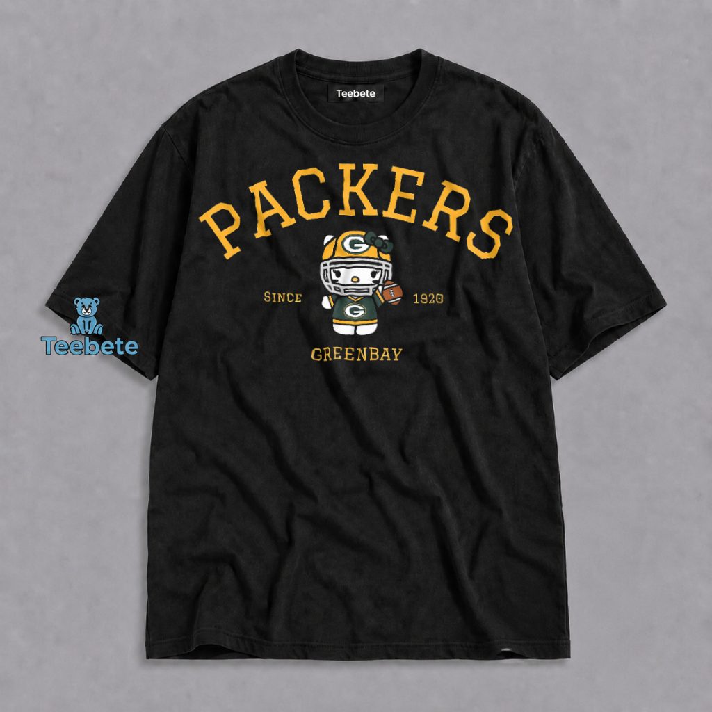 Packers Hello Kitty Green Bay Football Since 1920 Shirt
