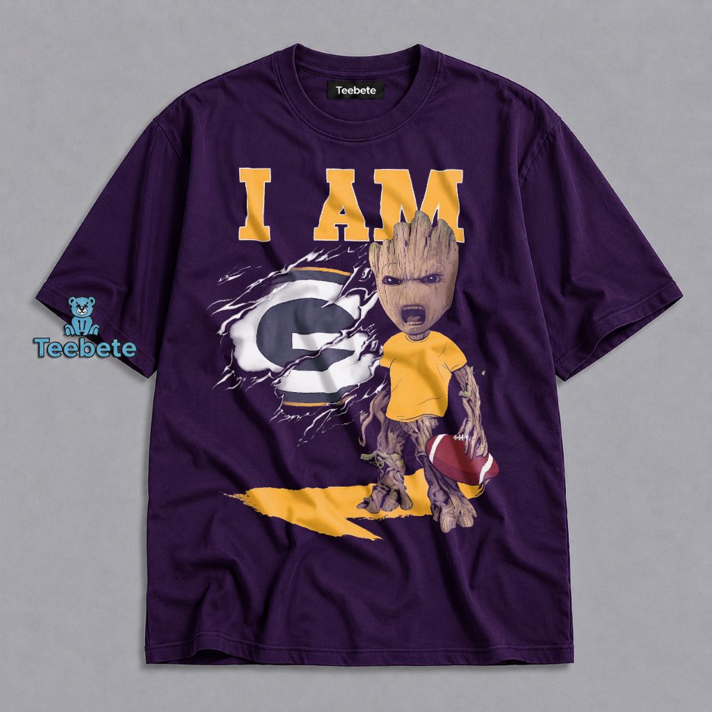 Packers I Am Groot Avengers Green Bay Football Pride Shirt