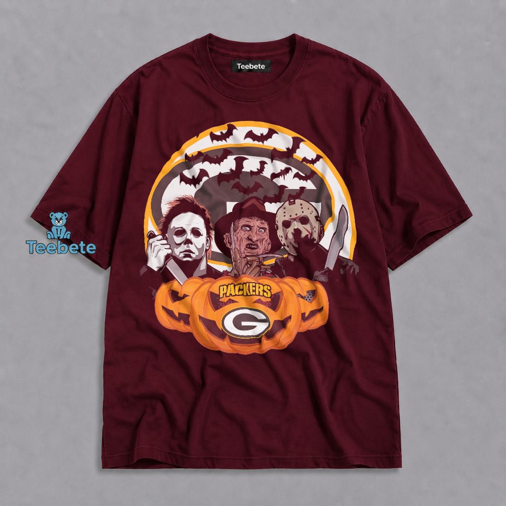 Packers Michael Myers Freddy Krueger Jason Halloween Fan Shirt