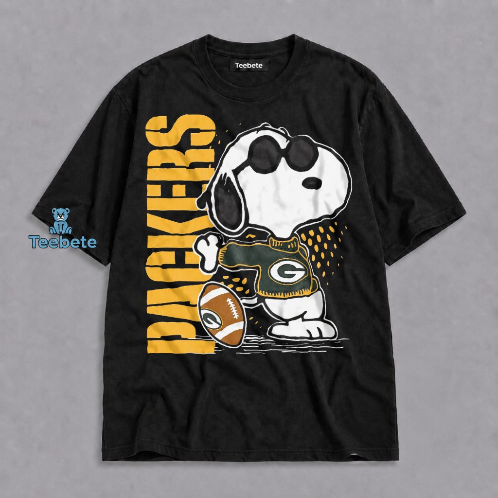 Packers Snoopy Cool Green Bay Football Fan Shirt