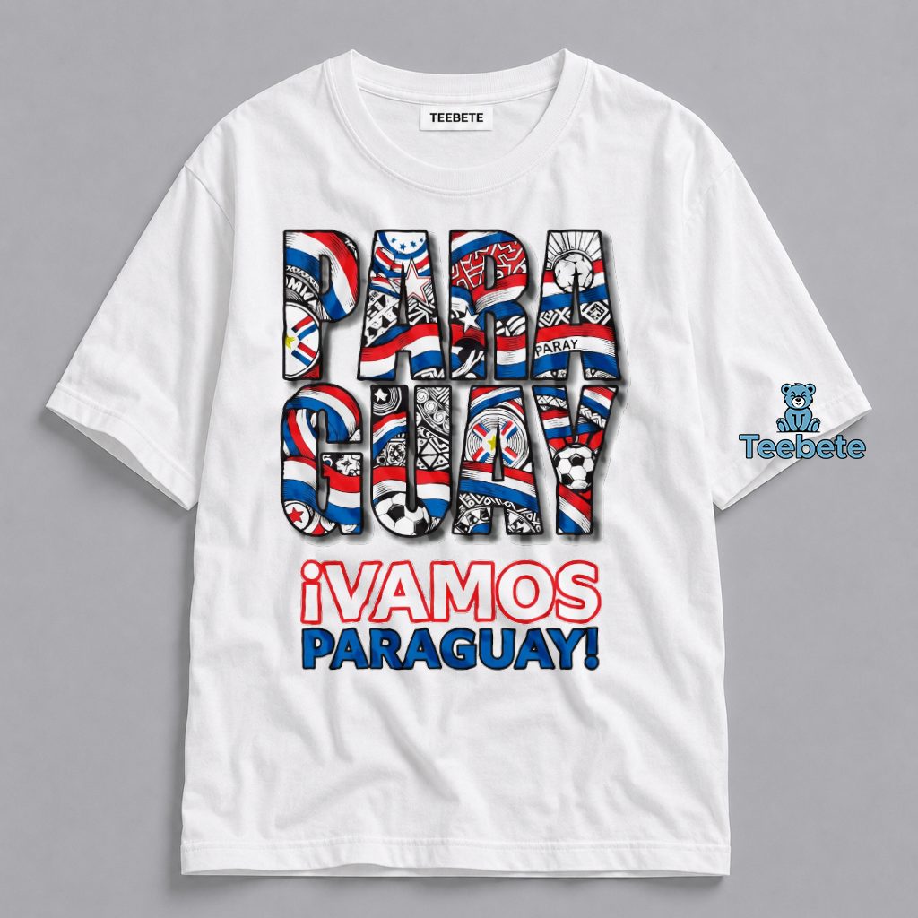 Paraguay Vamos Paraguay 2026 World Cup Shirt