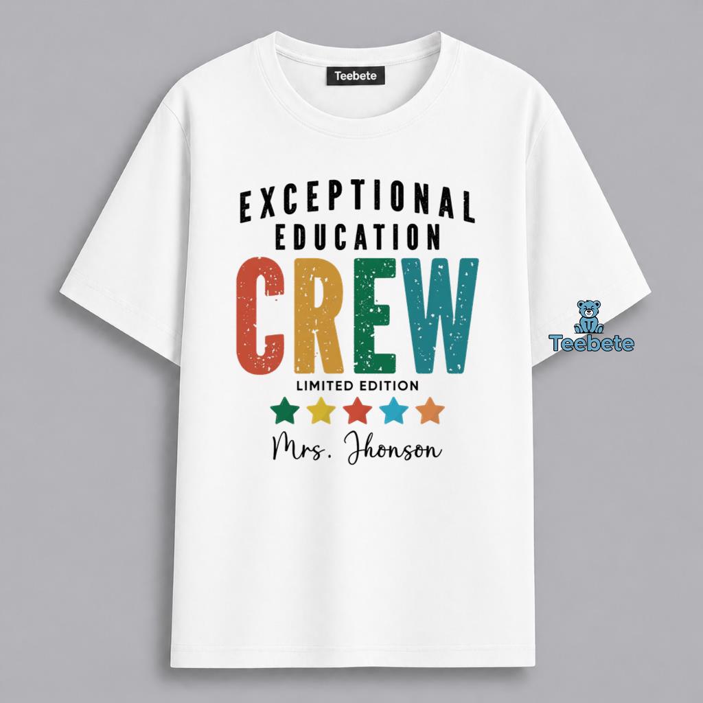 Personalized Exceptional Education Team Teacher Shirt