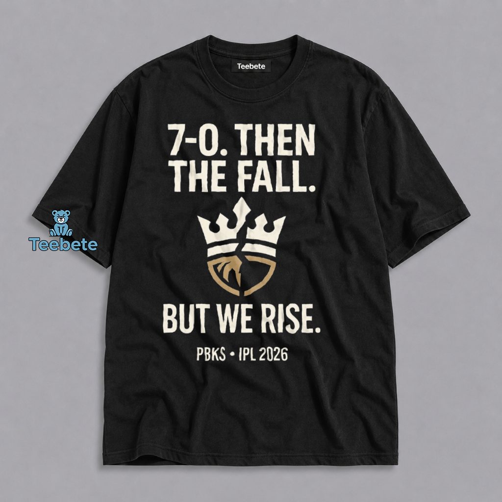 Punjab Kings Playoff IPL 2026 Rise Again Cricket Fan Shirt