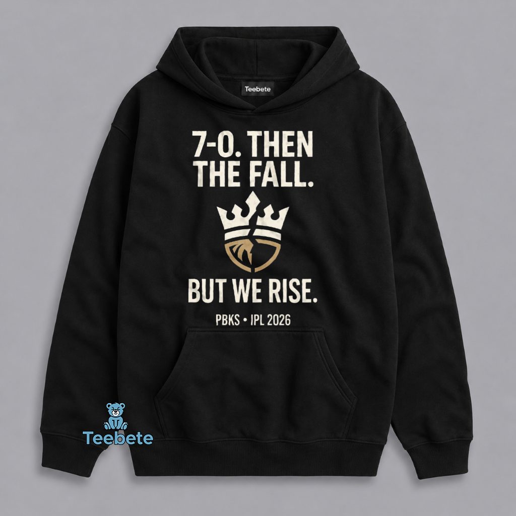 Punjab Kings Playoff IPL 2026 Rise Again Cricket Fan Hoodie Punjab Kings Playoff IPL 2026 Rise Again Cricket Fan Hoodie