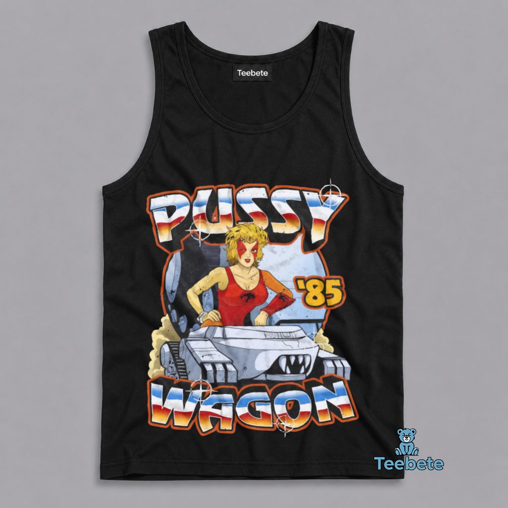 Pussy Wagon 85 Retro Car Lover Girl Tanktop Pussy Wagon 85 Retro Car Lover Girl Tanktop