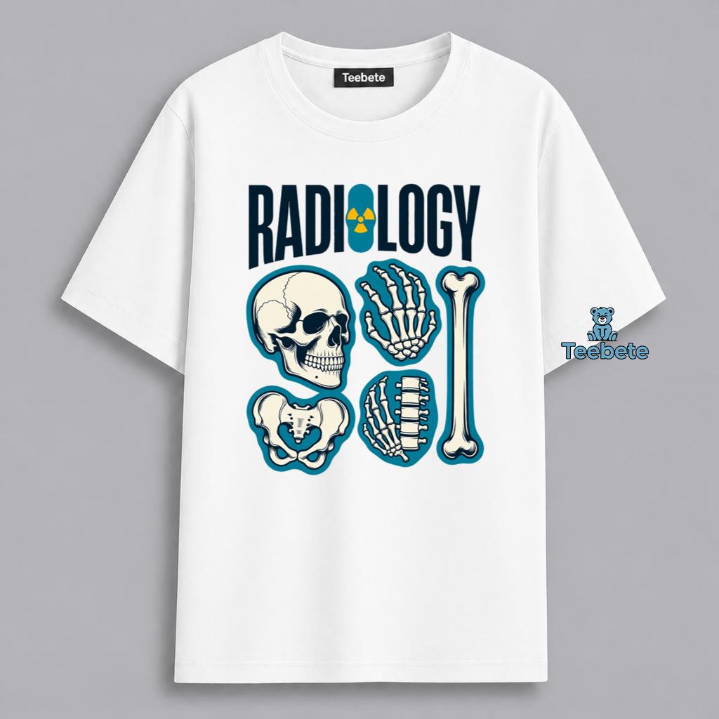 Radiology Skeleton Bones Xray Tech Professional Shirt