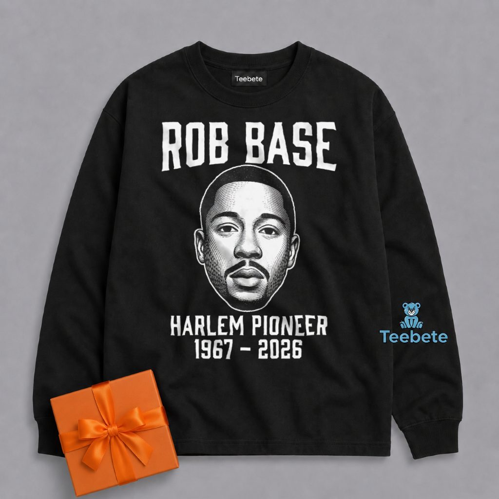 RIP Rob Base Harlem Hip Hop Pioneer 2026 Long Sleeve RIP Rob Base Harlem Hip Hop Pioneer 2026 Long Sleeve