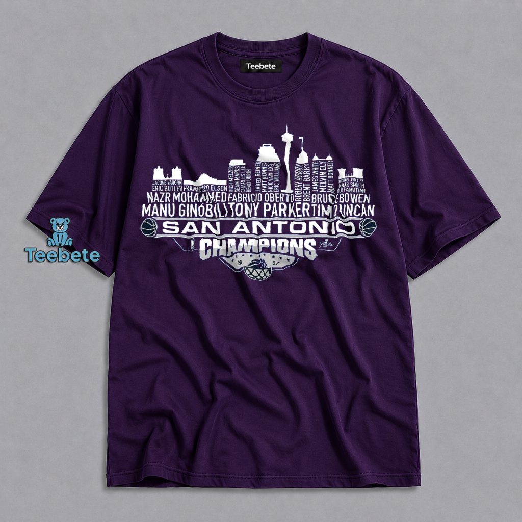 San Antonio Spurs Champions Skyline Shirt