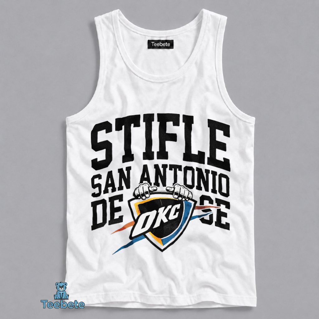 San Antonio Spurs Stifle Defensive Lockdown Tanktop San Antonio Spurs Stifle Defensive Lockdown Tanktop