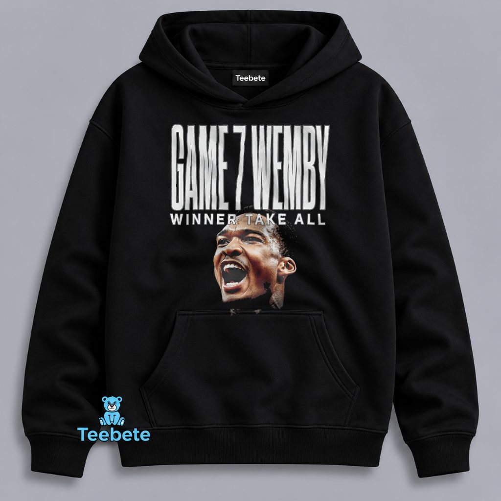 San Antonio Spurs Wemby Game 7 Winner Take All Hoodie San Antonio Spurs Wemby Game 7 Winner Take All Hoodie