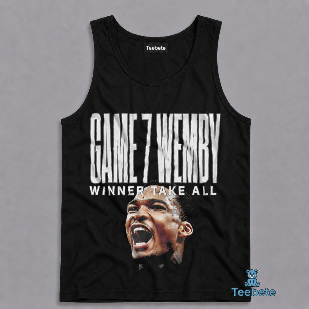 San Antonio Spurs Wemby Game 7 Winner Take All Tanktop San Antonio Spurs Wemby Game 7 Winner Take All Tanktop
