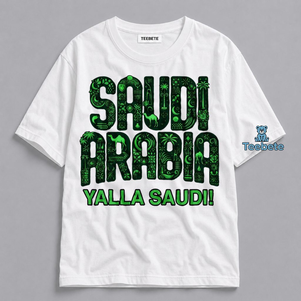 Saudi Arabia Yalla Saudi FIFA World Cup 2026 Shirt