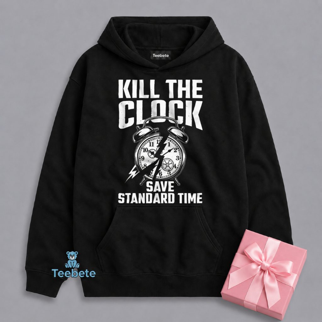Save Standard Time Circadian Rhythm Awareness Hoodie Save Standard Time Circadian Rhythm Awareness Hoodie