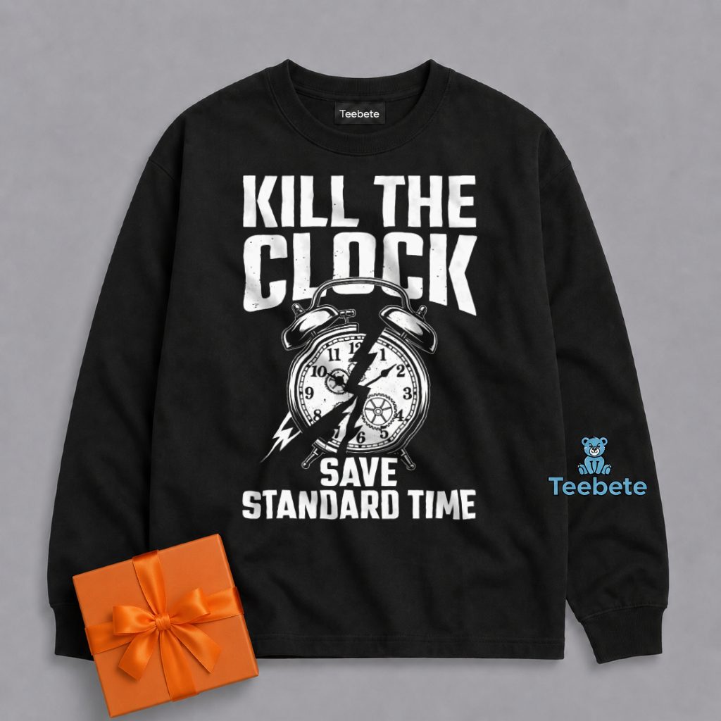 Save Standard Time Circadian Rhythm Awareness Long Sleeve Save Standard Time Circadian Rhythm Awareness Long Sleeve
