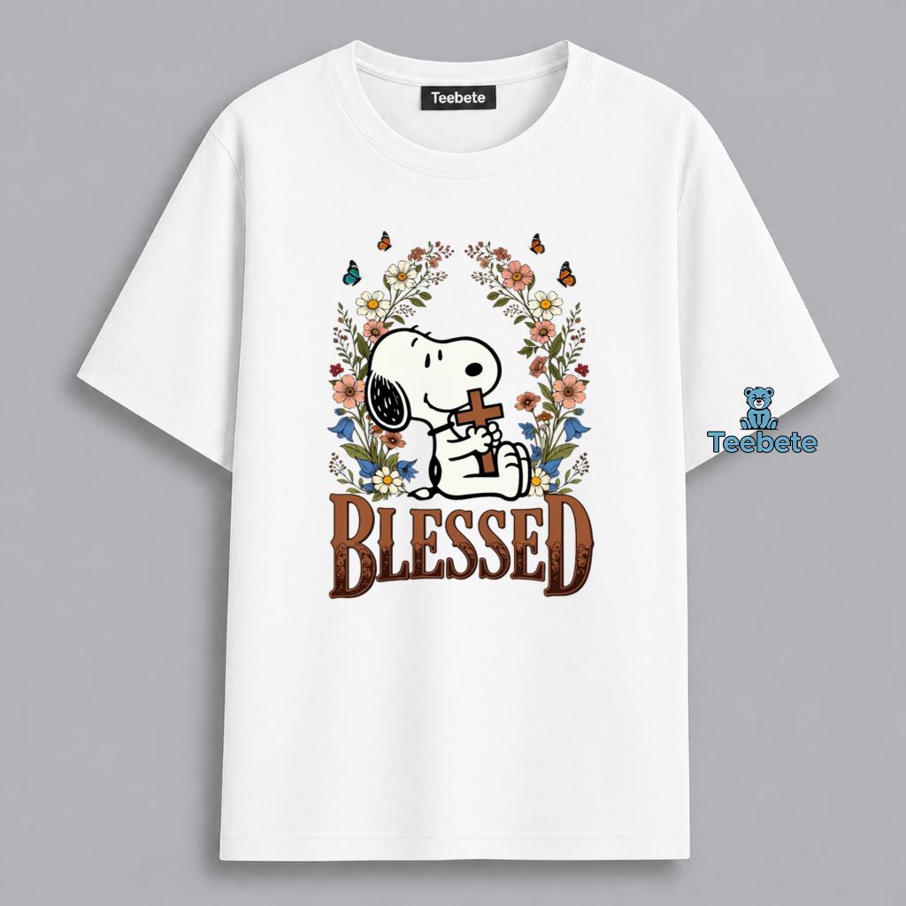 Snoopy Smoking Humor Holding It In Shirt