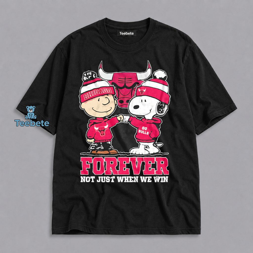 Snoopy Charlie Brown Chicago Bulls Die Hard Fan Shirt