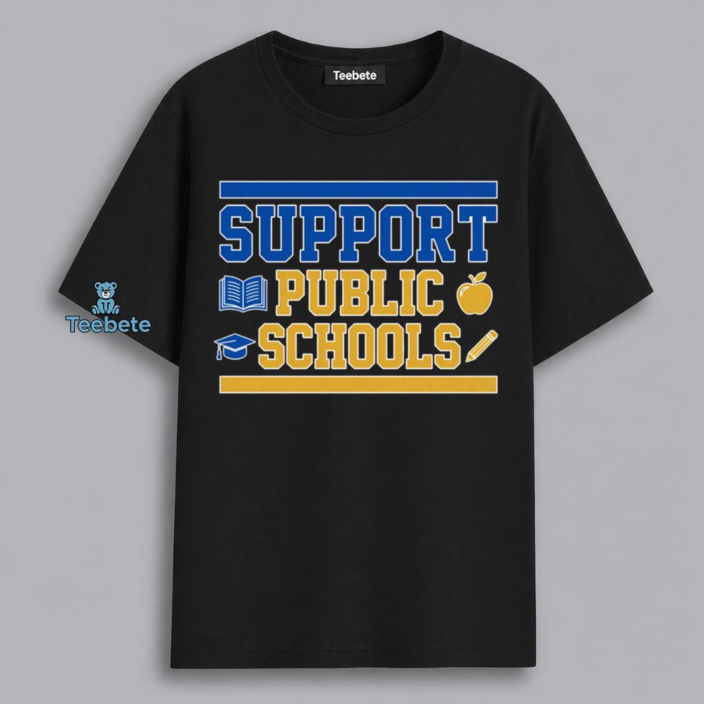 Support Public Schools Education Teacher Advocate Vintage Shirt