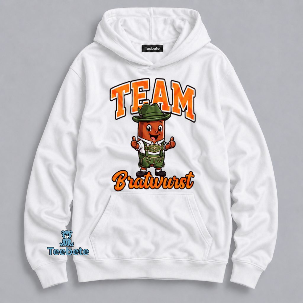 Team Bratwurst Funny Oktoberfest German Festival Hoodie Team Bratwurst Funny Oktoberfest German Festival Hoodie