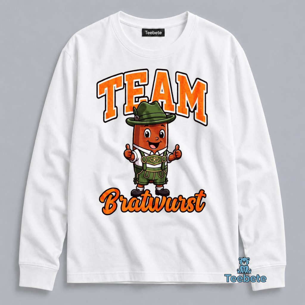 Team Bratwurst Funny Oktoberfest German Festival Long Sleeve Team Bratwurst Funny Oktoberfest German Festival Long Sleeve