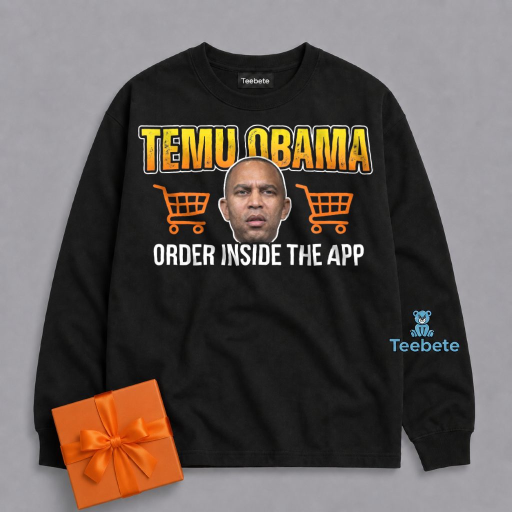 Temu Obama Funny Political Meme Long Sleeve Temu Obama Funny Political Meme Long Sleeve