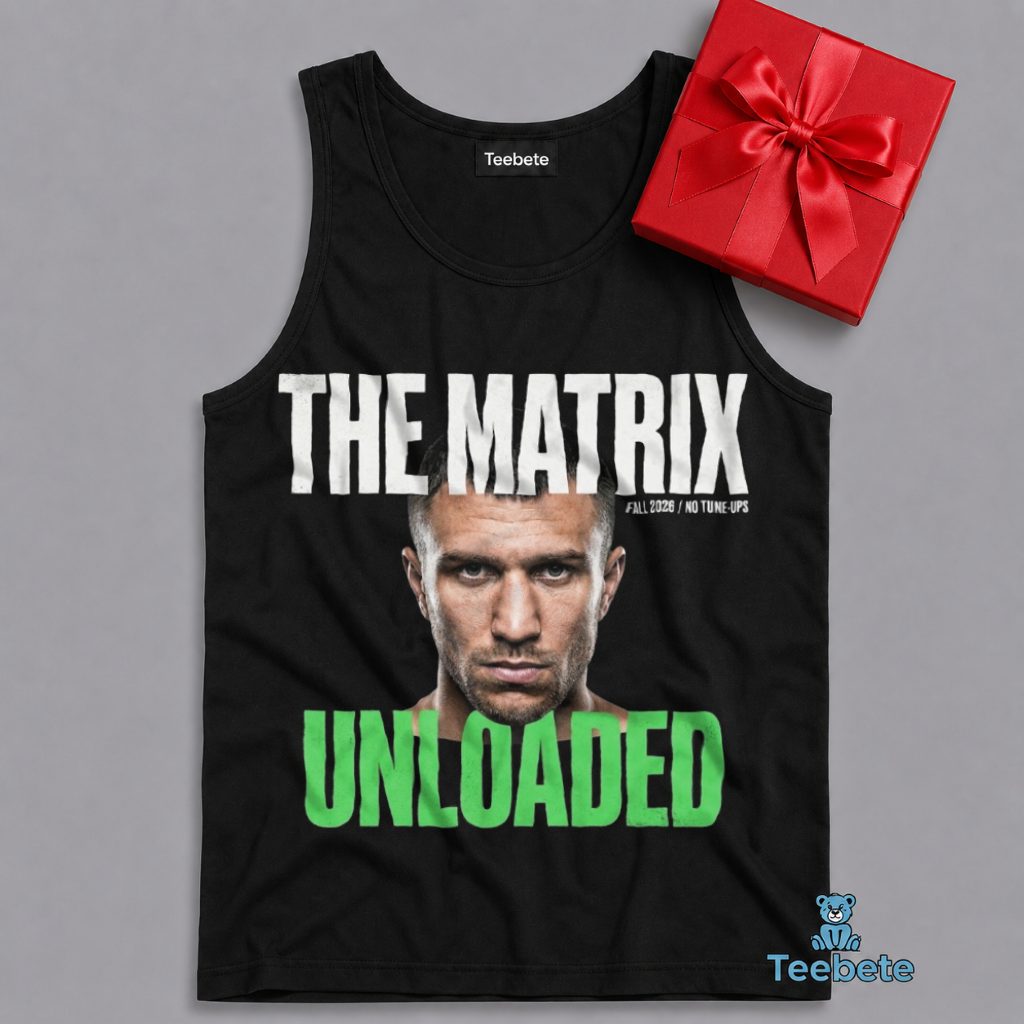 The Matrix Lomachenko Boxing Return Tanktop The Matrix Lomachenko Boxing Return Tanktop