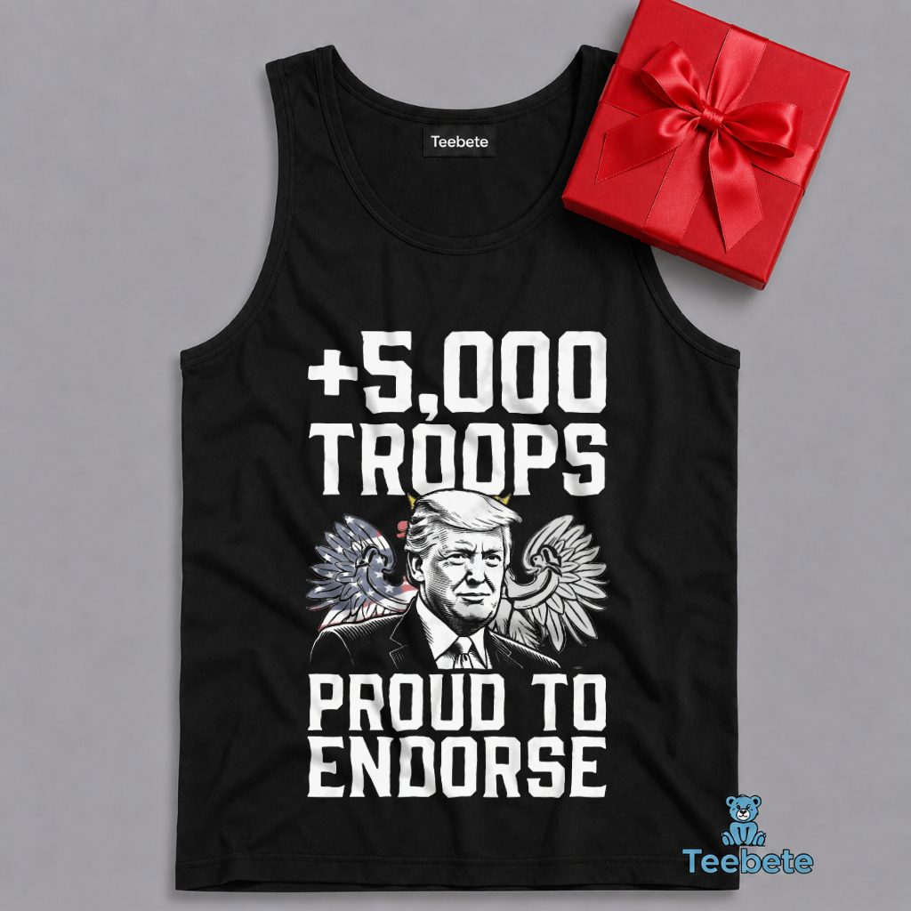 Trump Poland 5000 Troops Support Tanktop Trump Poland 5000 Troops Support Tanktop