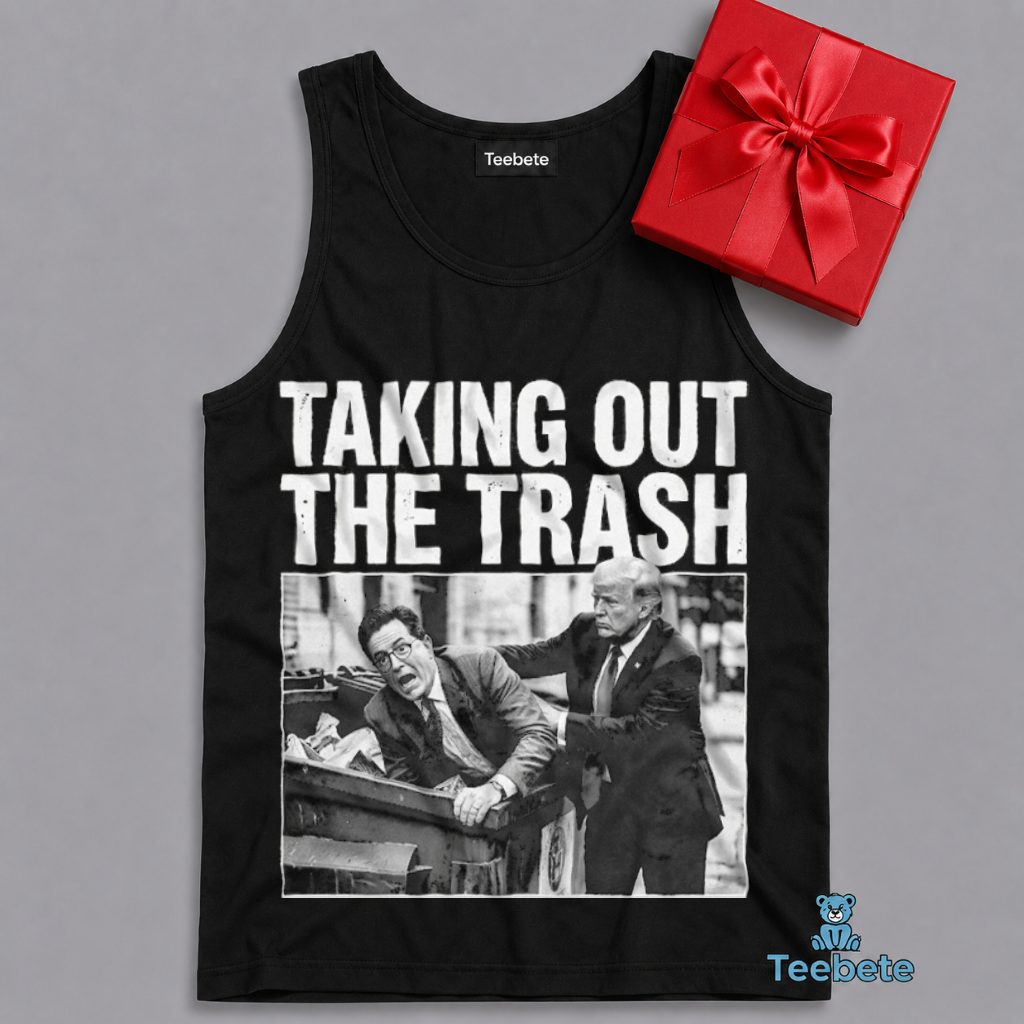 Trump Stephen Colbert Dumpster Humor Tanktop Trump Stephen Colbert Dumpster Humor Tanktop