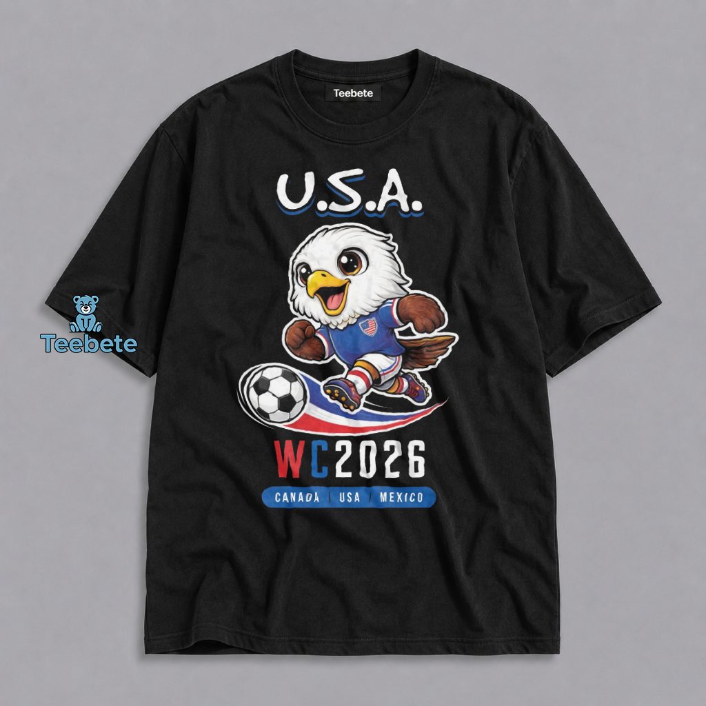 USA Bald Eagle Mascot 2026 World Cup Shirt