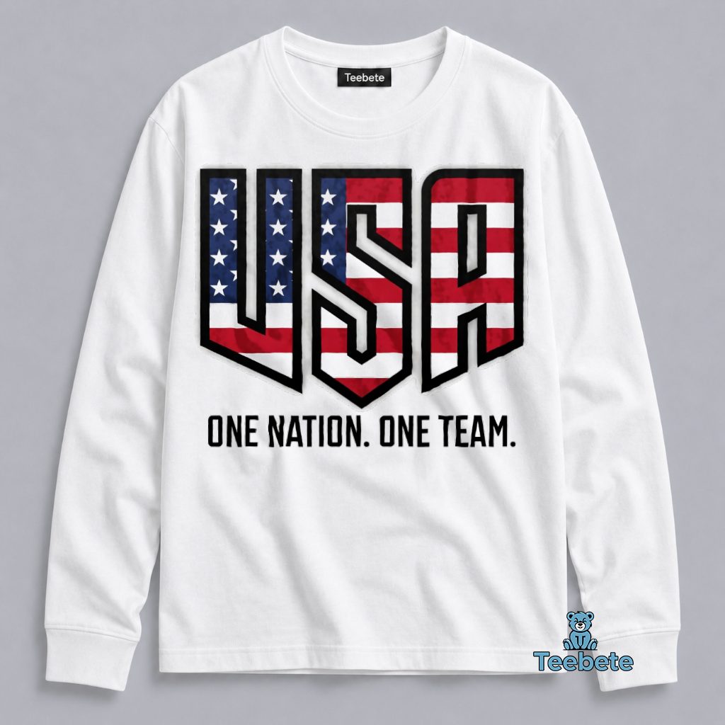 USA One Nation One Team FIFA World Cup 2026 Long Sleeve USA One Nation One Team FIFA World Cup 2026 Long Sleeve