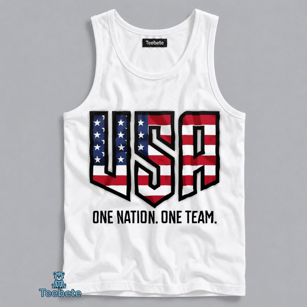 USA One Nation One Team FIFA World Cup 2026 Tanktop USA One Nation One Team FIFA World Cup 2026 Tanktop