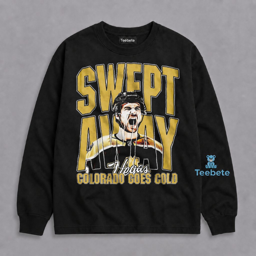 Vegas Golden Knights Avalanche Elimination Victory Long Sleeve Vegas Golden Knights Avalanche Elimination Victory Long Sleeve