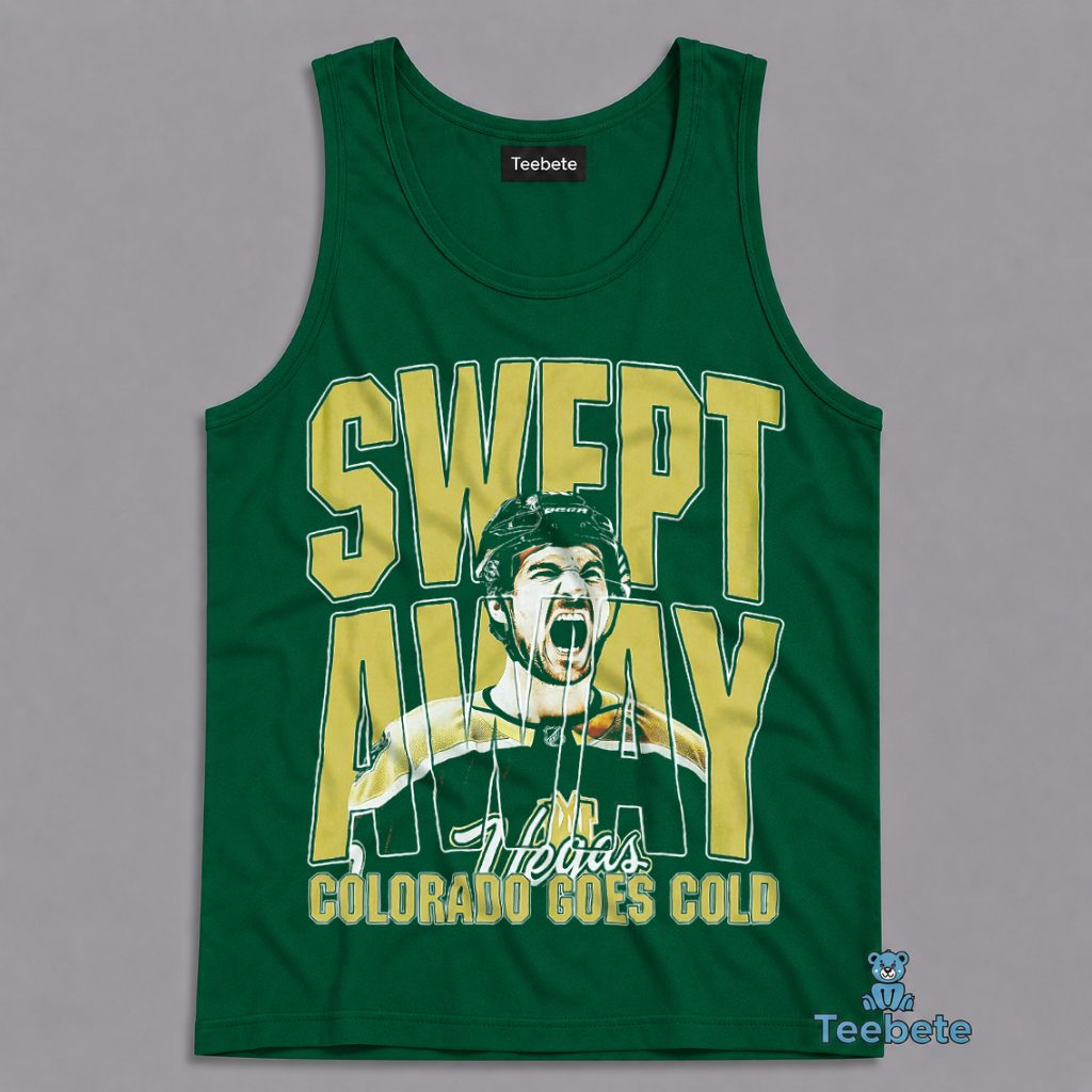 Vegas Golden Knights Avalanche Elimination Victory Tanktop Vegas Golden Knights Avalanche Elimination Victory Tanktop