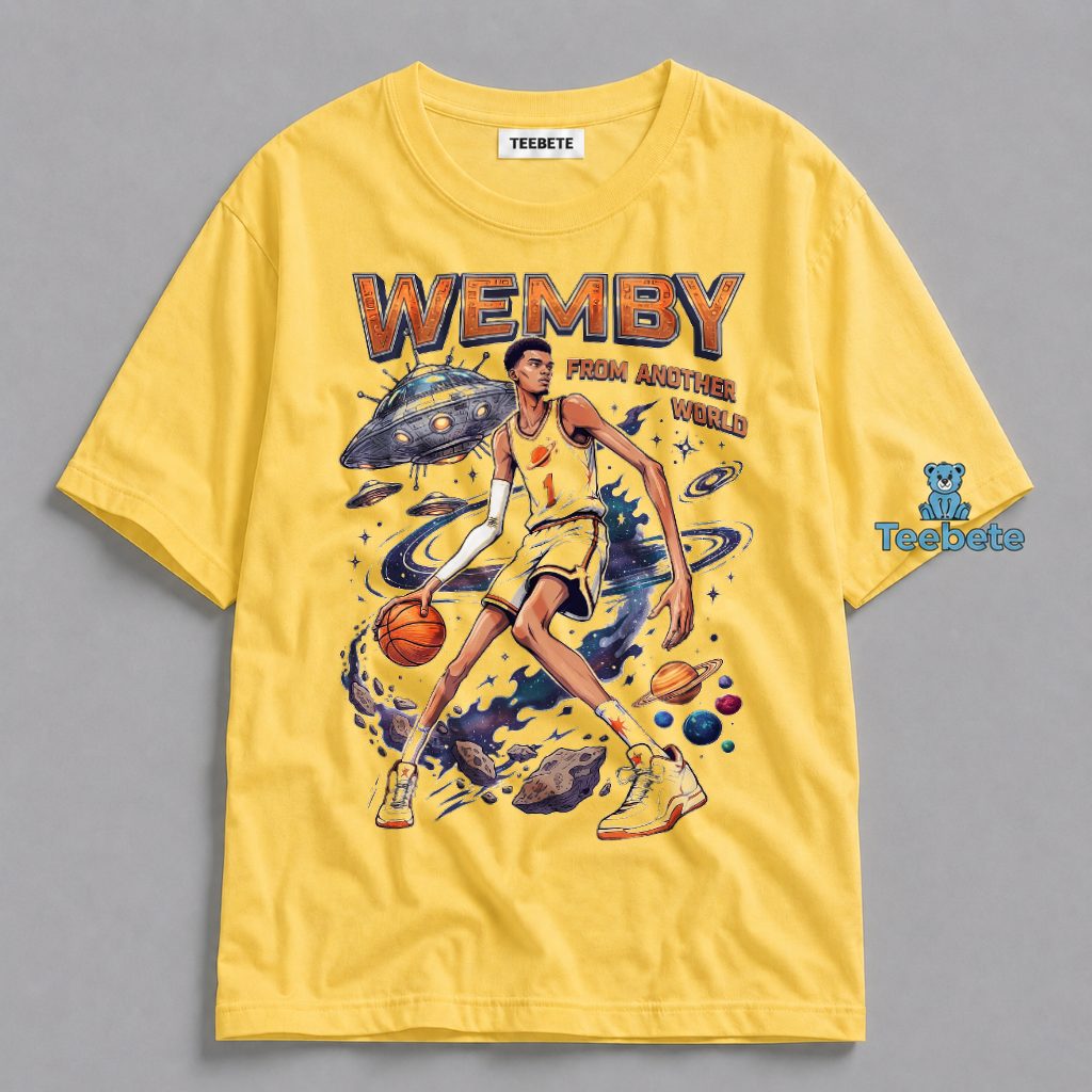 Victor Wembanyama Wemby From Another World Space Galaxy Shirt