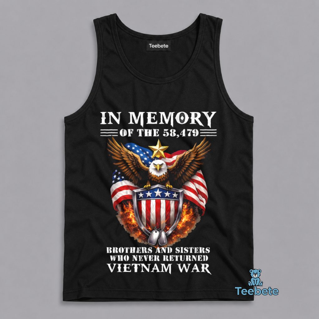 Vietnam War Fallen Brothers And Sisters Memorial Tanktop Vietnam War Fallen Brothers And Sisters Memorial Tanktop