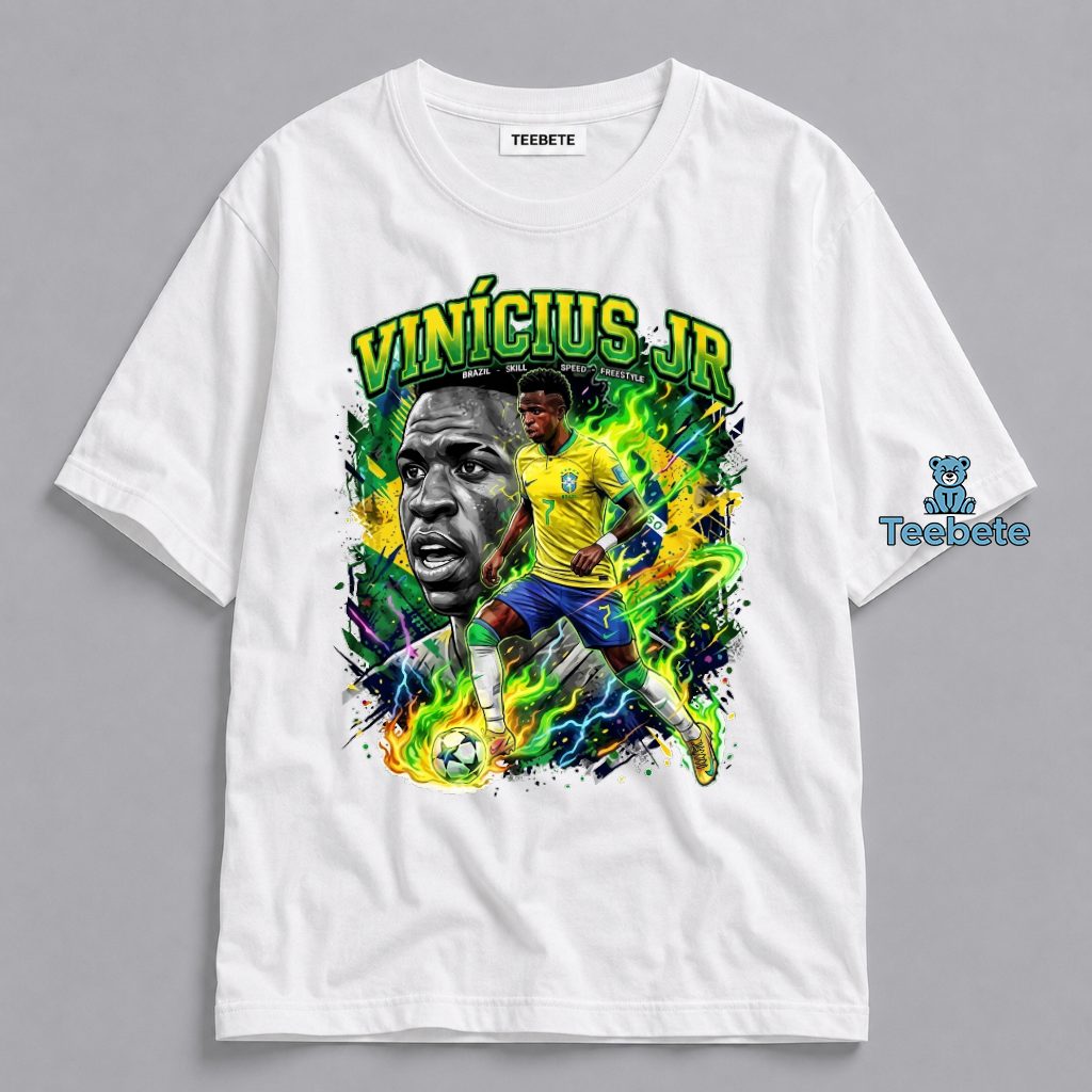 Vinicius Jr Brazil No 7 FIFA World Cup 2026 Shirt