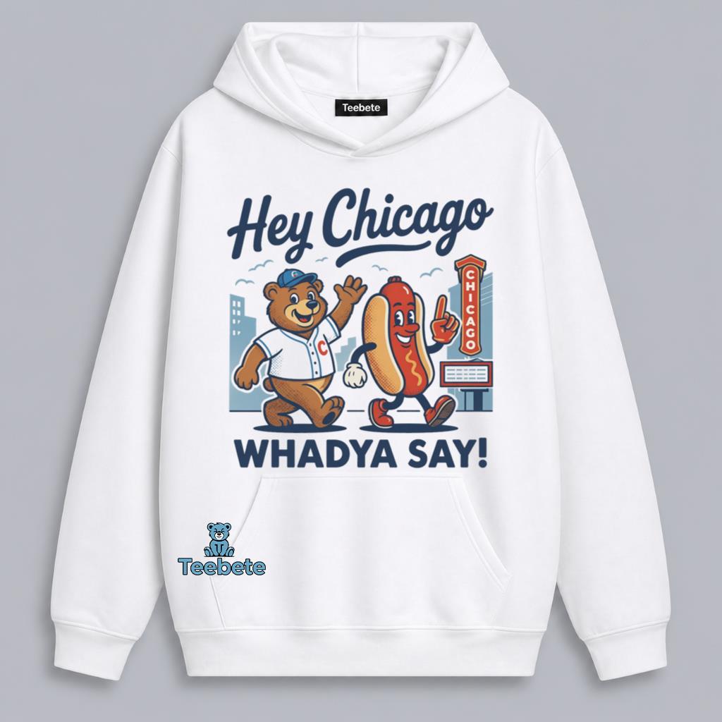 Vintage Chicago Baseball Catchphrase Hoodie Vintage Chicago Baseball Catchphrase Hoodie