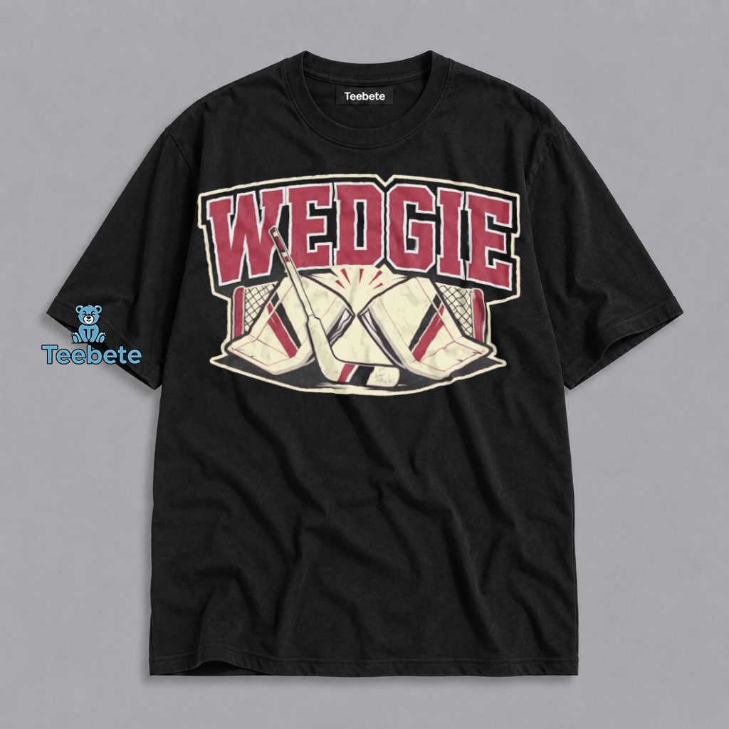 Wedgie Hockey Sticks And Net Funny Sports Graphic Shirt