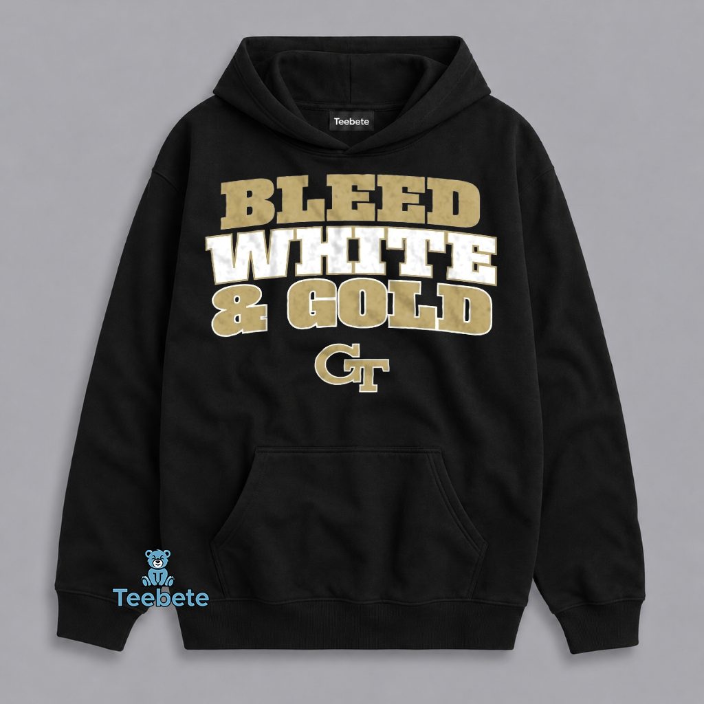 White And Gold Fan Pride Hoodie White And Gold Fan Pride Hoodie