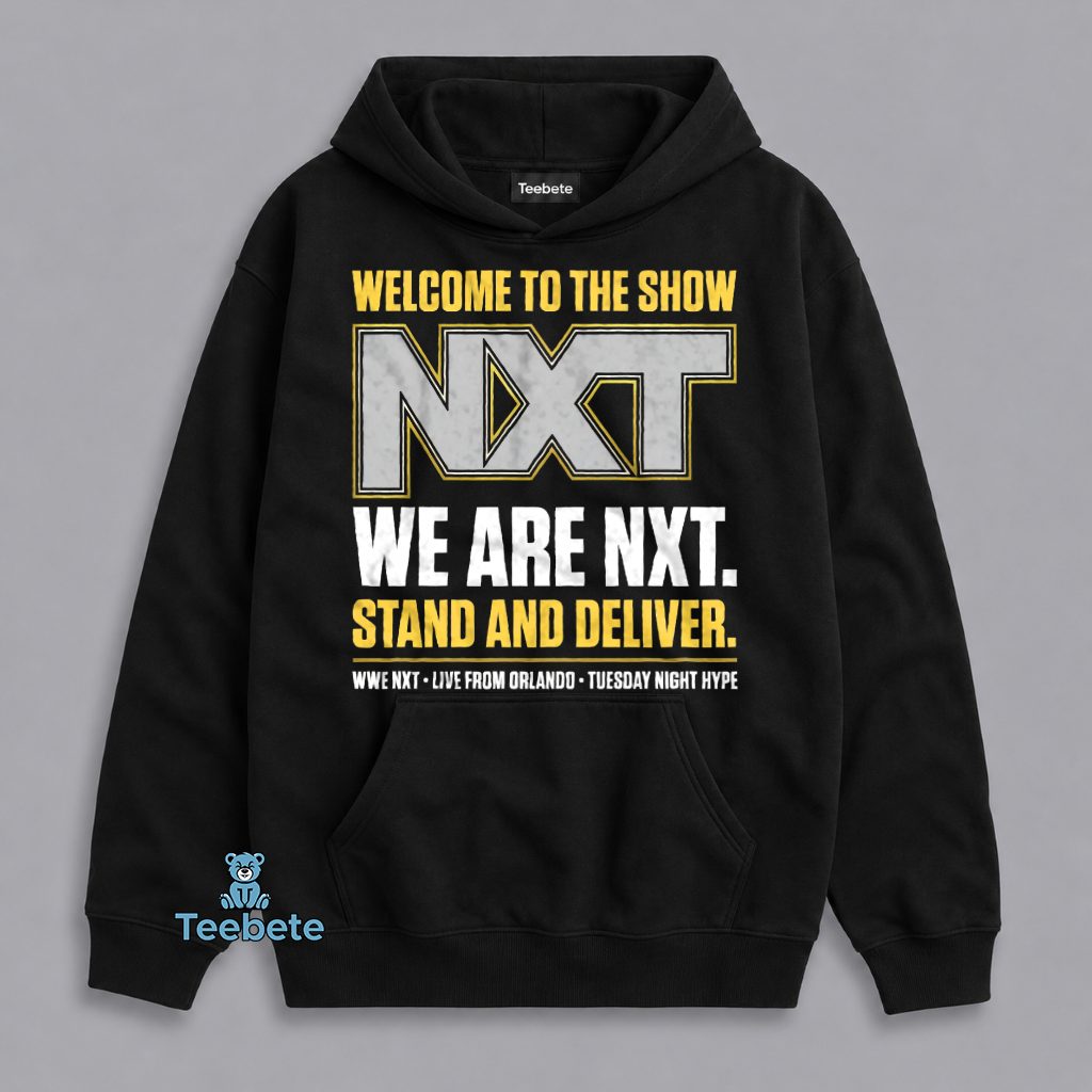 WWE NXT Heavyweight Wrestling Tuesday Night Hype Hoodie WWE NXT Heavyweight Wrestling Tuesday Night Hype Hoodie