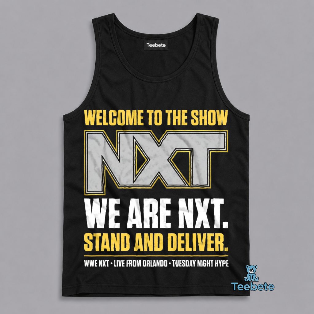 WWE NXT Heavyweight Wrestling Tuesday Night Hype Tanktop WWE NXT Heavyweight Wrestling Tuesday Night Hype Tanktop