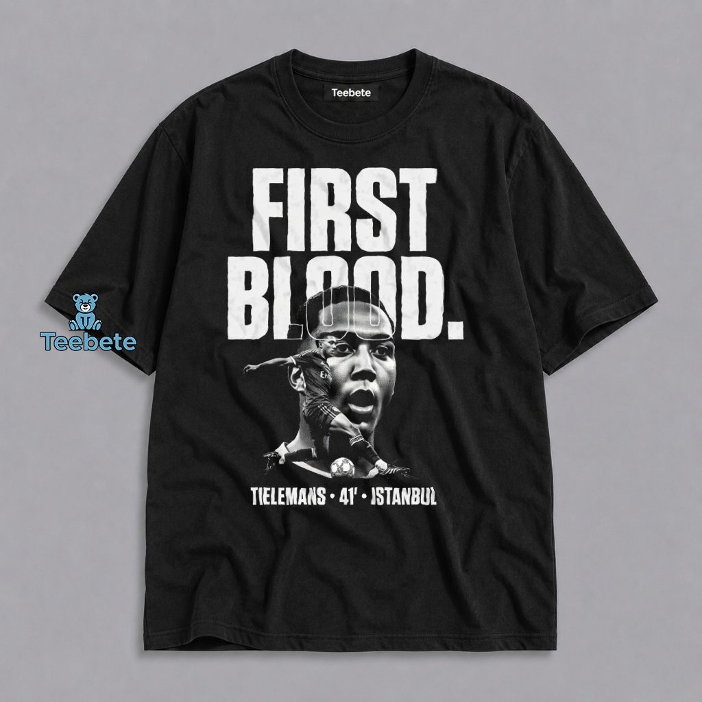 Youri Tielemans Europa League Final Strike Aston Villa Shirt