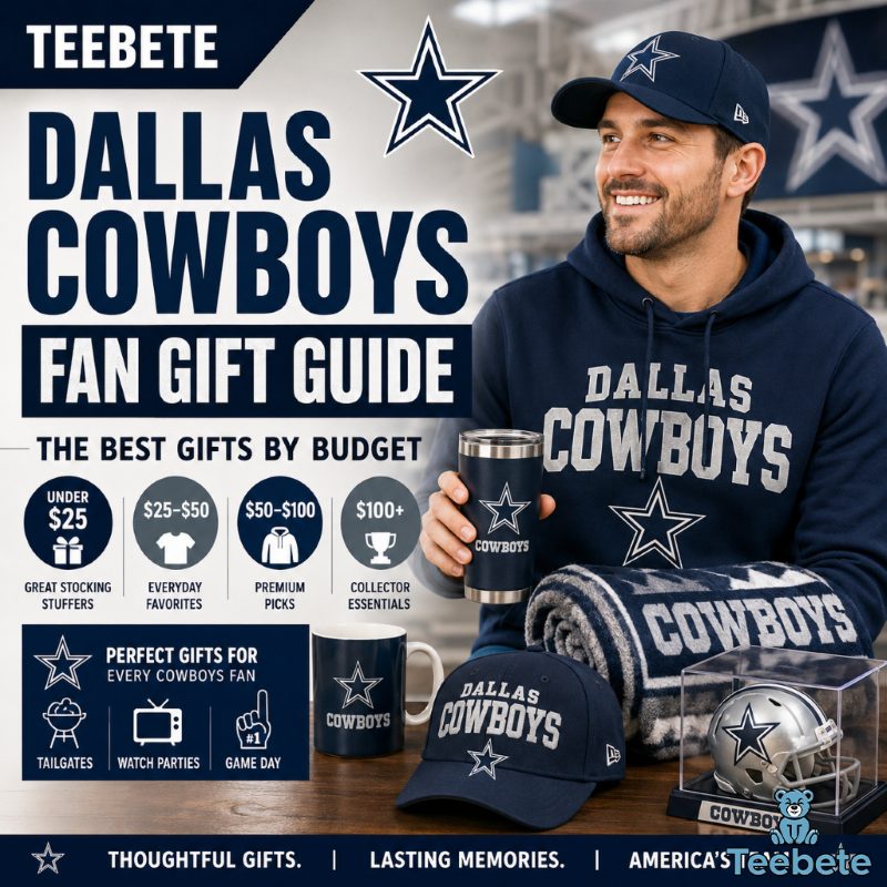 Dallas Cowboys Fan Gift Guide by Budget