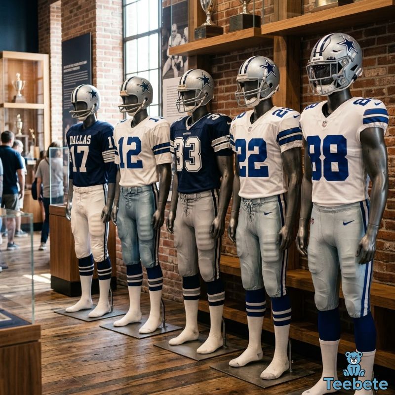 Dallas Cowboys Uniform History Through The Years