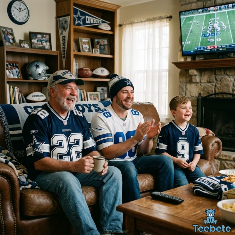 Dallas Cowboys Uniform Legacy Across Generations