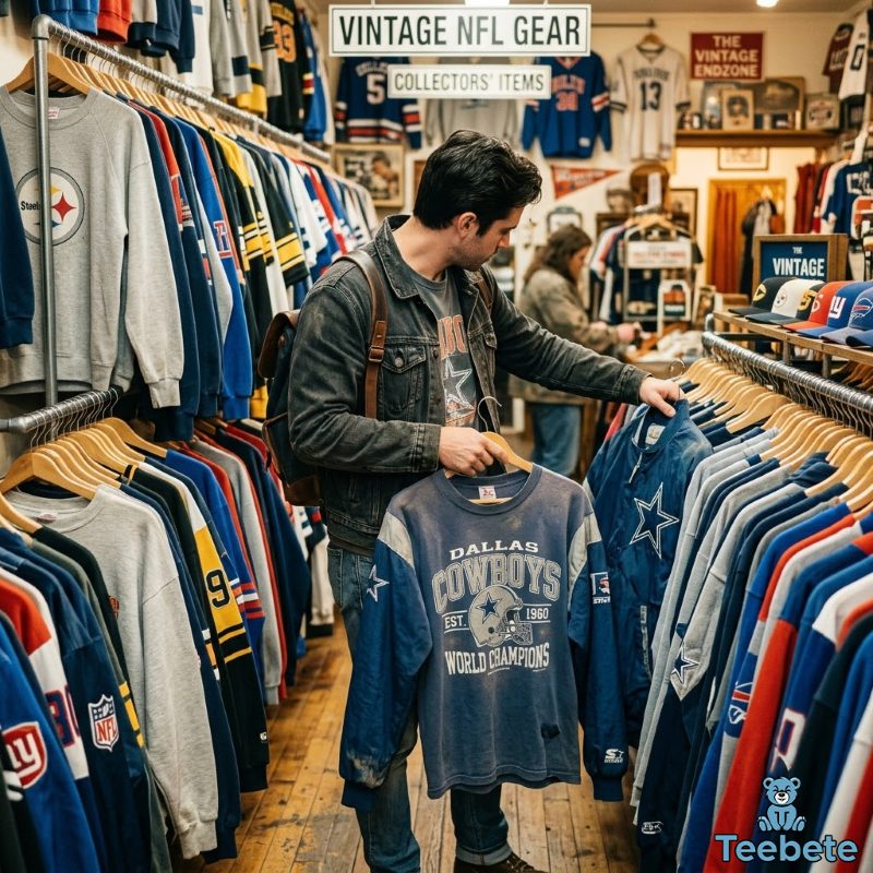 Shopping For Vintage Dallas Cowboys Clothing